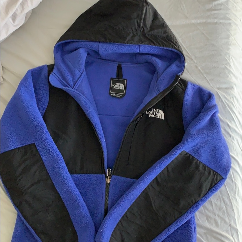 North face fleece hoodie